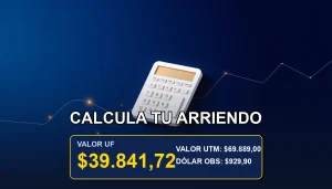 Guía para calcular el valor de un arriendo en Unidades de Fomento (UF) en Santiago de Chile. Finanzas personales y economía.