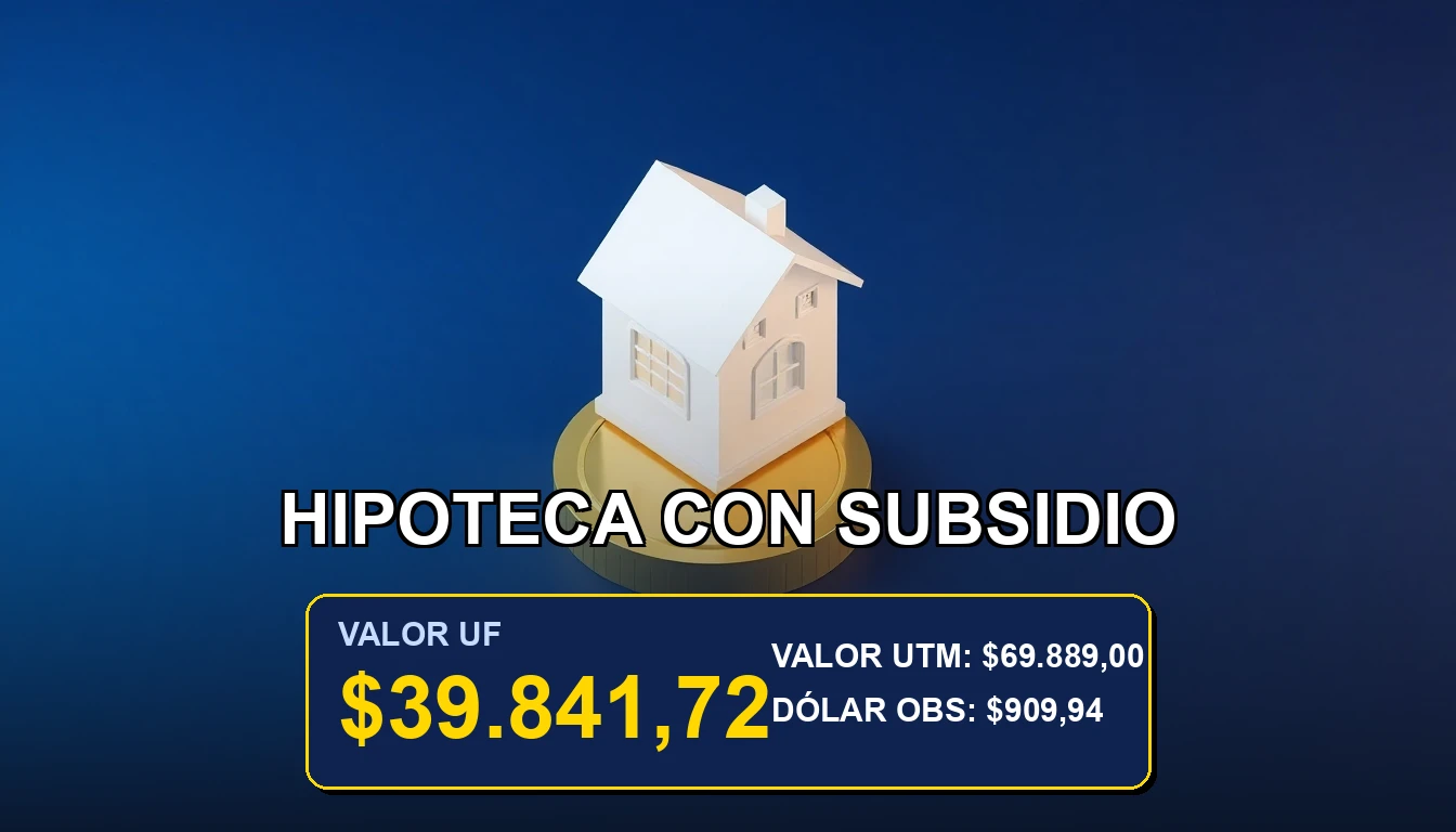 Guía paso a paso para calcular el valor de la UF en una hipoteca con subsidio para el año 2026 en Chile.
