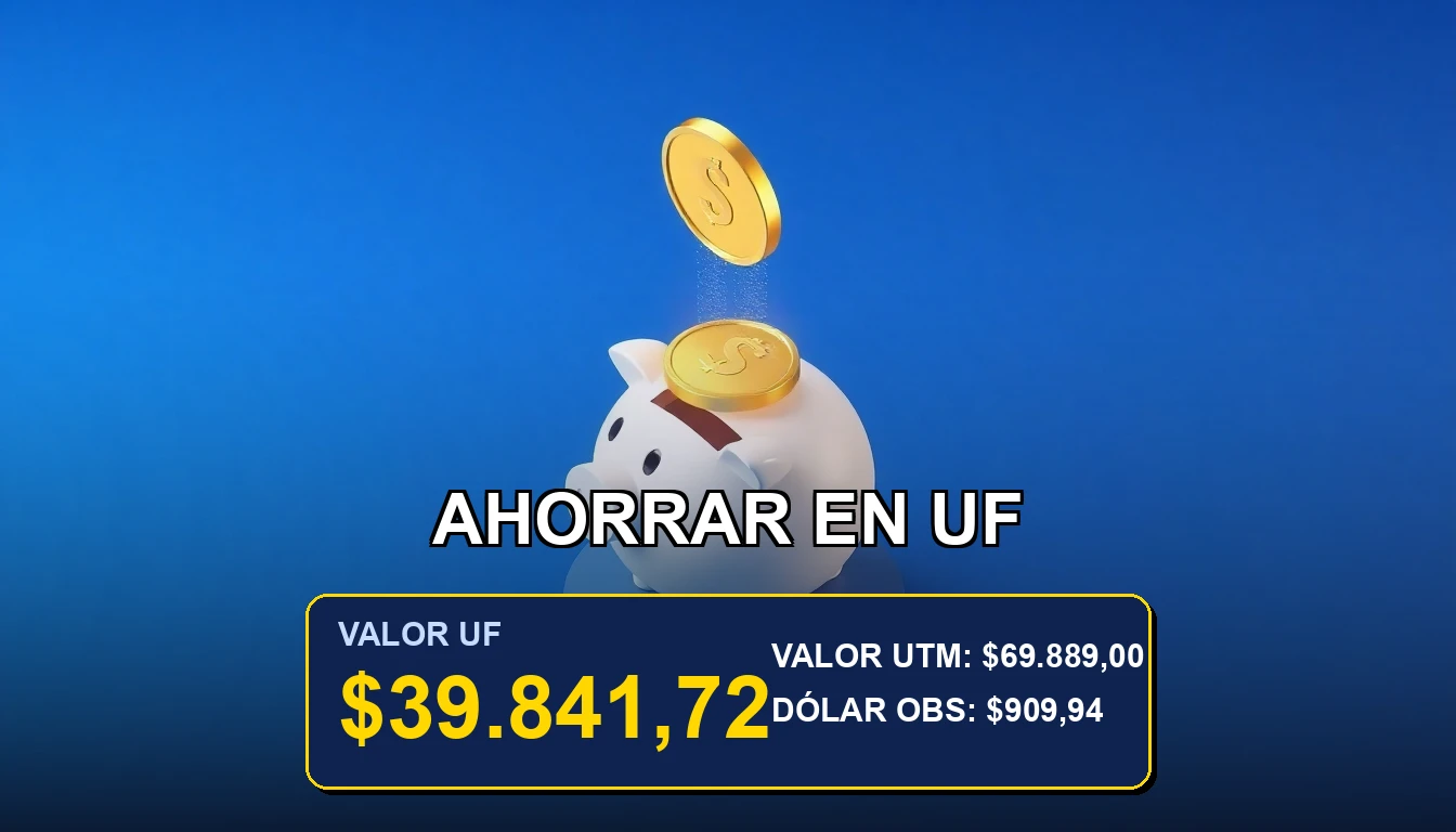 Ilustración premium de ahorro financiero para la educación universitaria en Chile. Moneda dorada y gráfico de crecimiento.