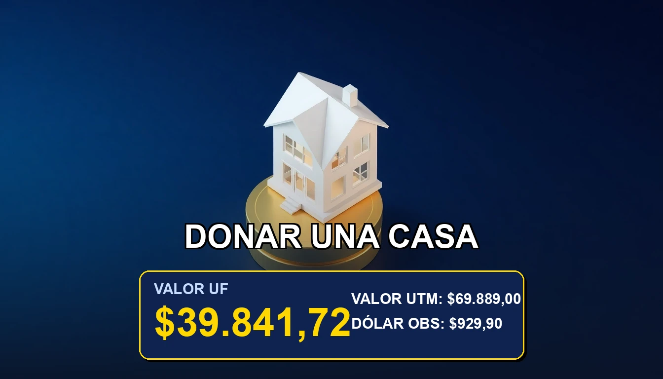 Guía práctica sobre cómo donar una propiedad valorada en UF a pesos chilenos en Chile.