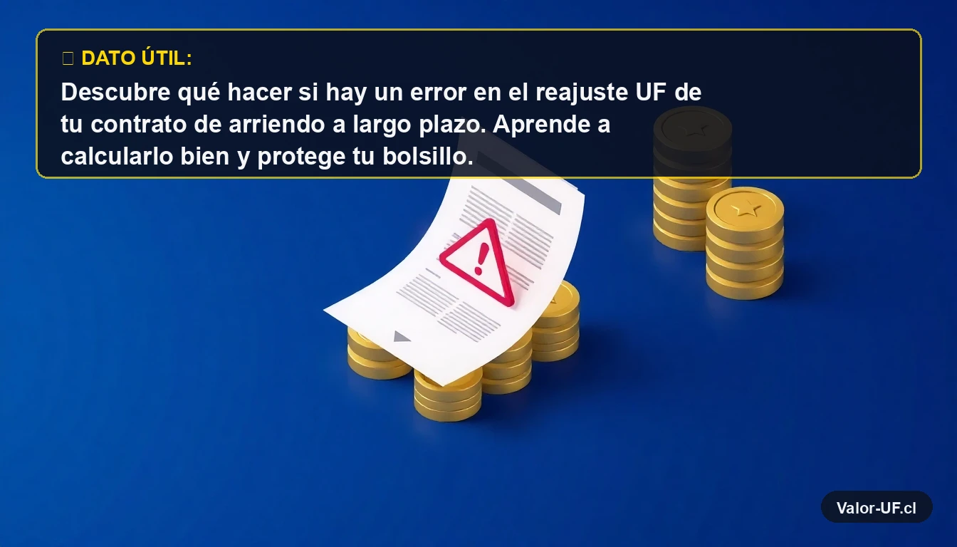 Error en contrato de arriendo con reajuste en UF sobre monedas de oro, concepto financiero y legal