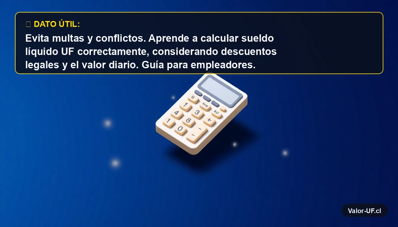 Calculadora moderna para el cálculo preciso de sueldos en Unidad de Fomento (UF)