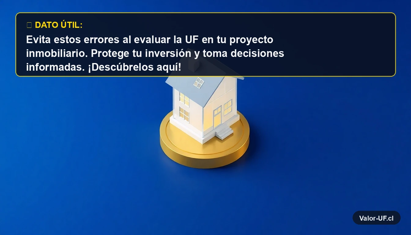 Ilustración 3D de una casa sobre una moneda de oro, representando la evaluación de la UF en bienes raíces.