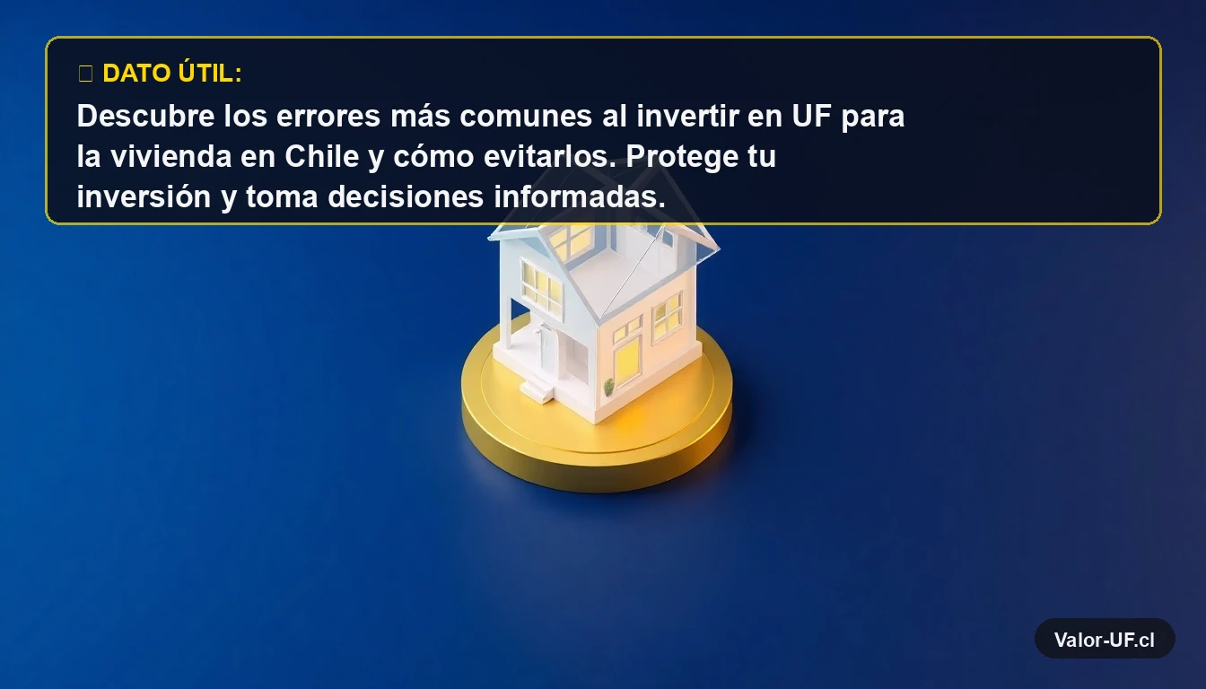 Ilustración isométrica de una casa sobre una moneda de oro, representando la inversión en UF para vivienda en Chile.
