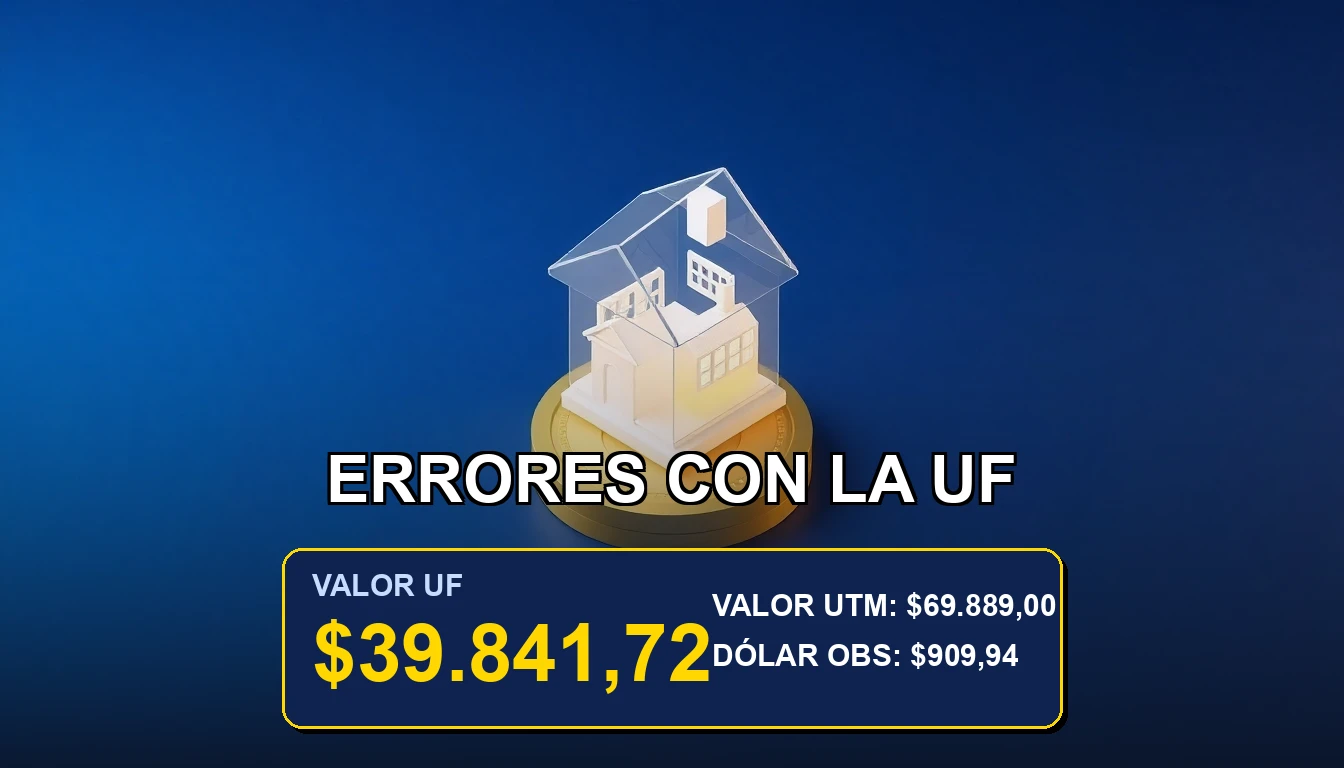 Ilustración financiera premium sobre inversión en Unidad de Fomento (UF) para principiantes en Chile. Concepto de ahorro y protección.