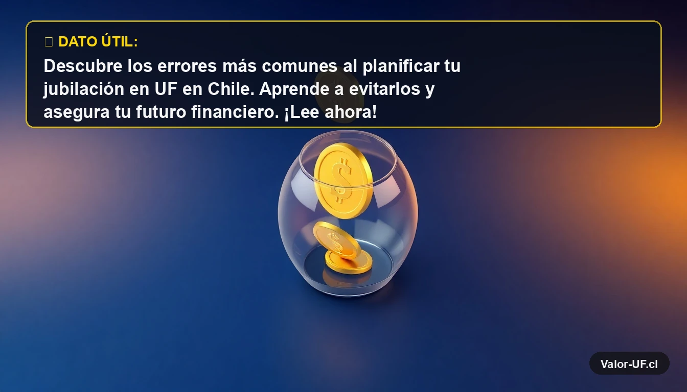 Ilustración 3D de una moneda de oro cayendo en una alcancía, representando el ahorro para la jubilación en UF.