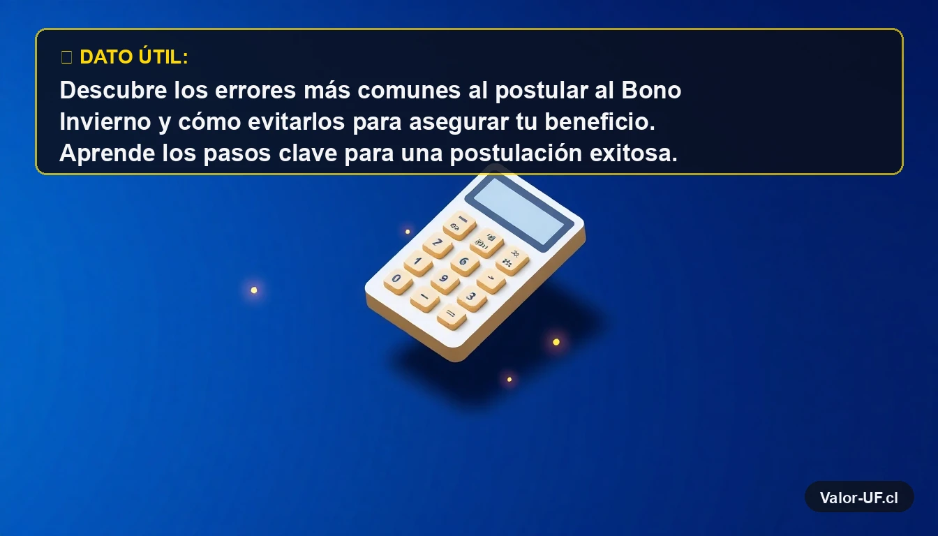 Ilustración de una calculadora moderna representando el cálculo correcto para postular a subsidios estatales en Chile.