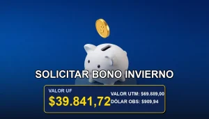 Plantilla de carta formal para solicitar el Bono Invierno 2026 en Chile, guía paso a paso.