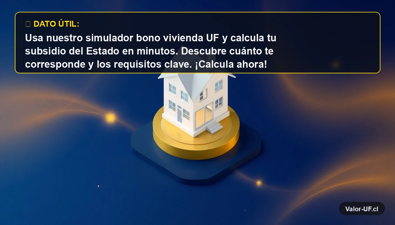 Ilustración 3D isométrica de una casa moderna sobre una moneda de oro, representando el subsidio de vivienda en Chile.