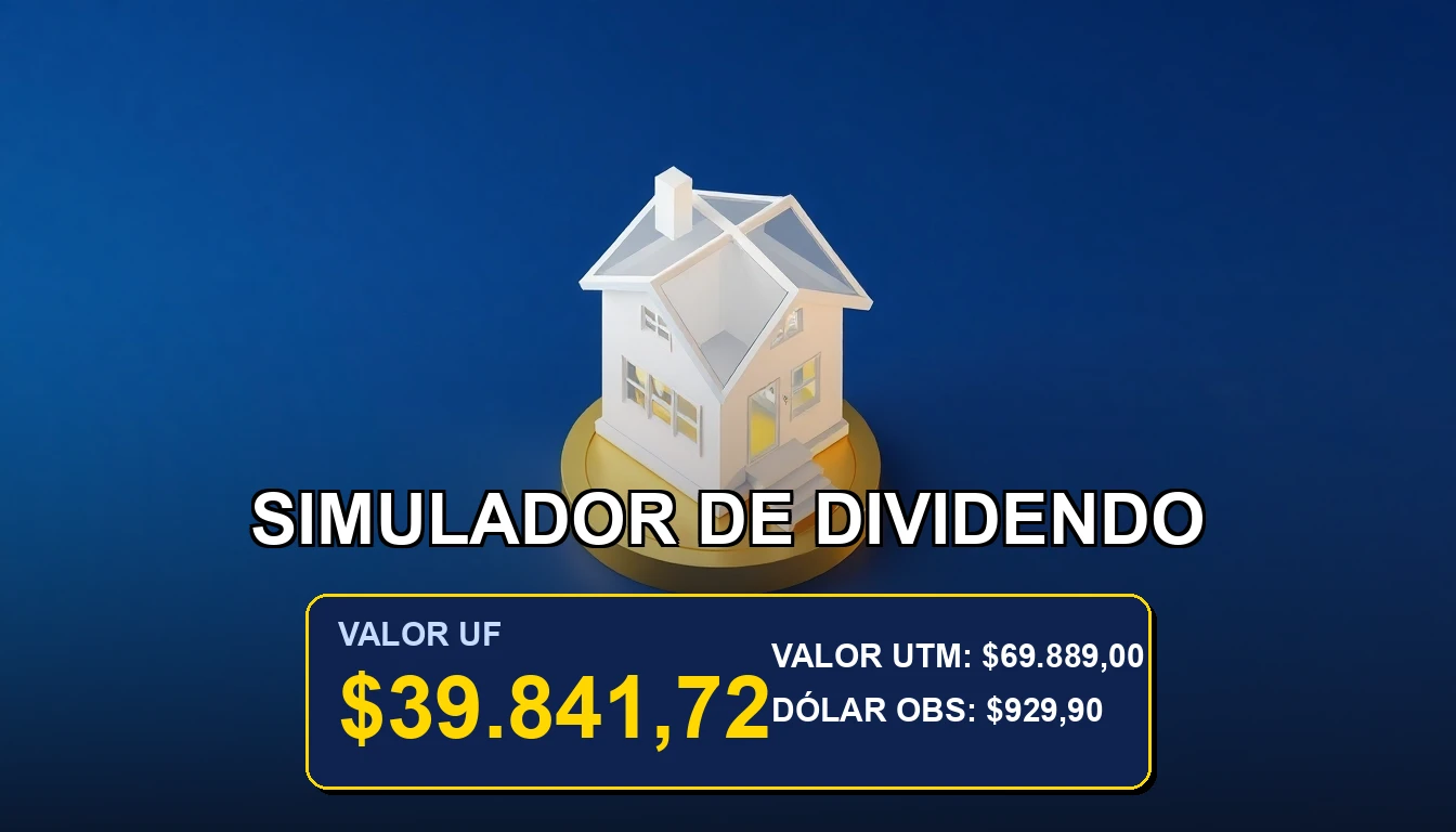 Simulador de dividendo hipotecario en UF 2026, calcula tu cuota paso a paso con gráficos claros.