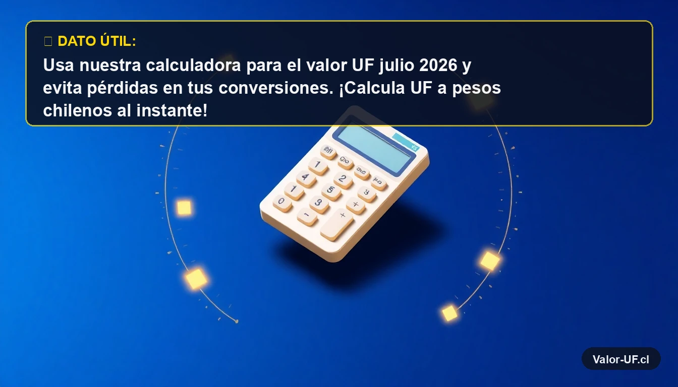 Calculadora financiera moderna y minimalista para conversión de monedas sobre fondo azul.